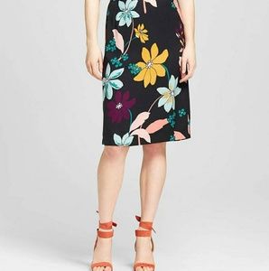 Floral Pencil Skirt by Who What Wear